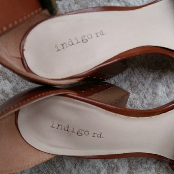 Indigo Rd. Irimagen-R Block Studded Heel 7M Brown - Picture 11 of 16